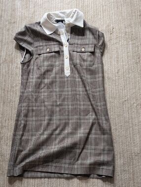 Alice + Olivia Darby plaid Collared Dress
